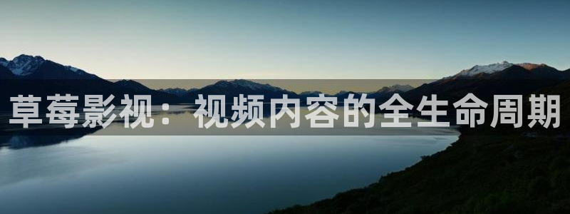 伦理秋霞影院：草莓影视：视频内容的全生命周期